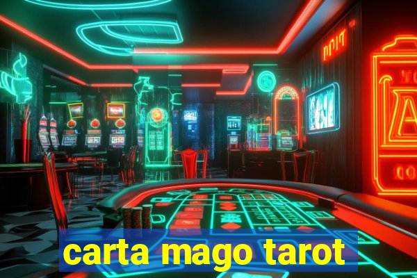 carta mago tarot